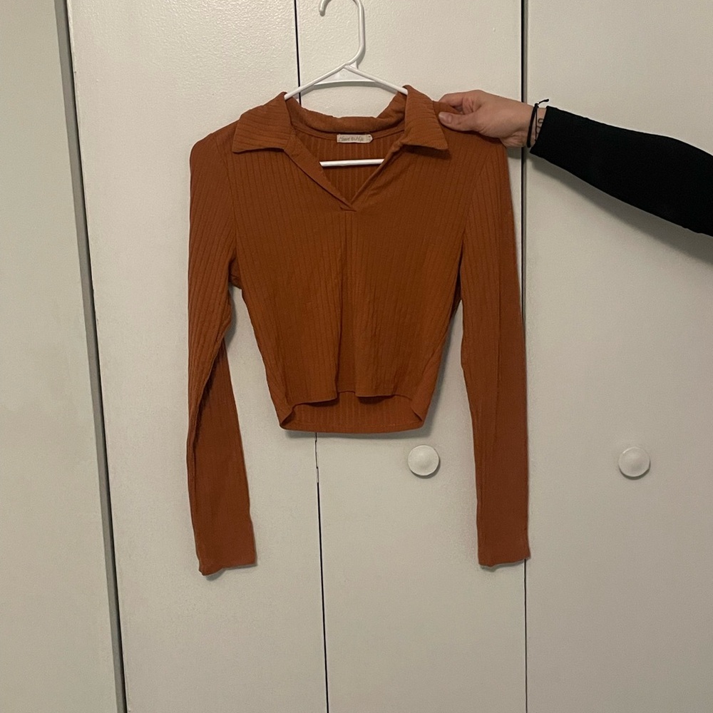 Rust Orange Women's Top